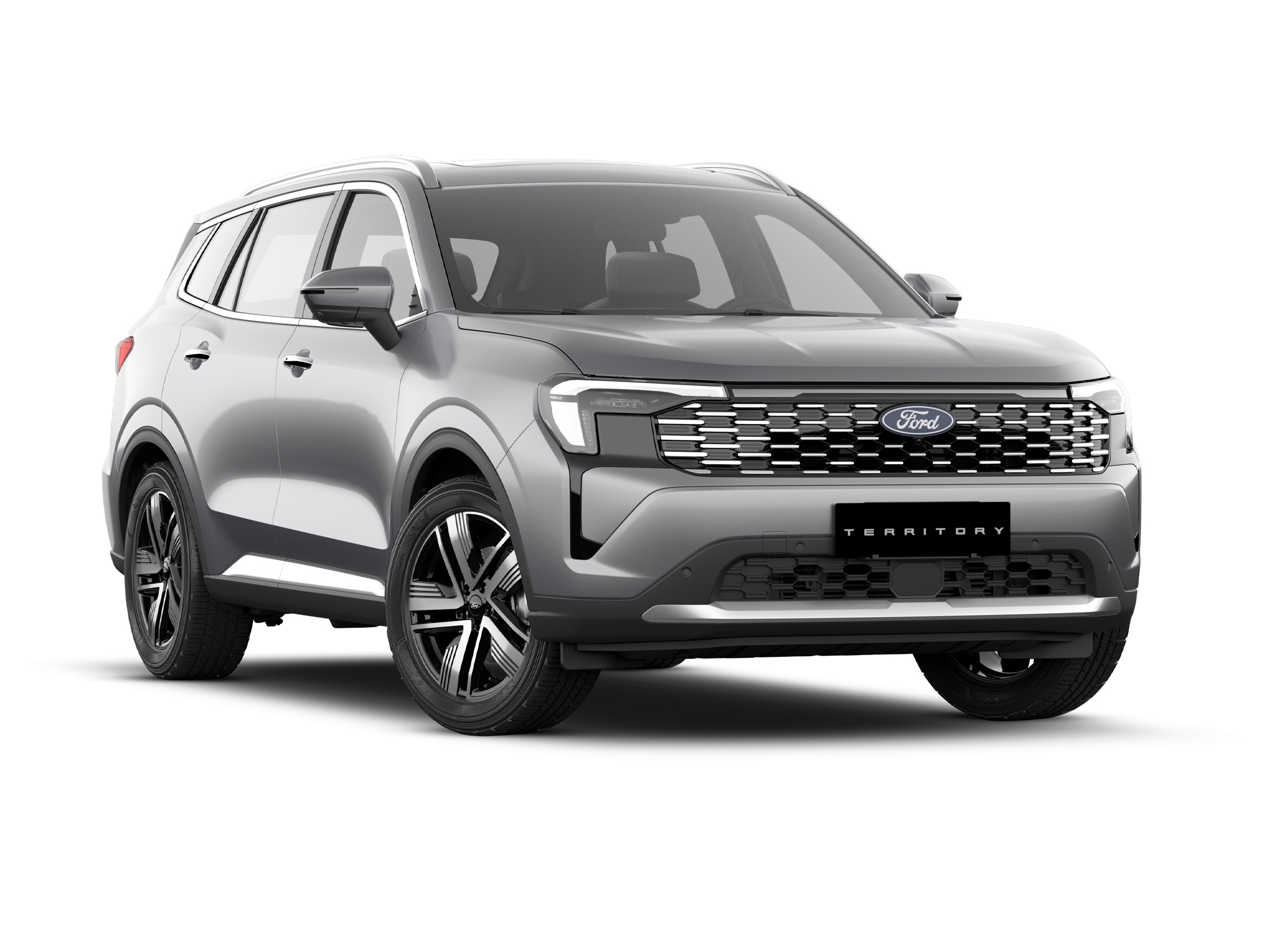 Ford Territory Titanium X màu bạc mới