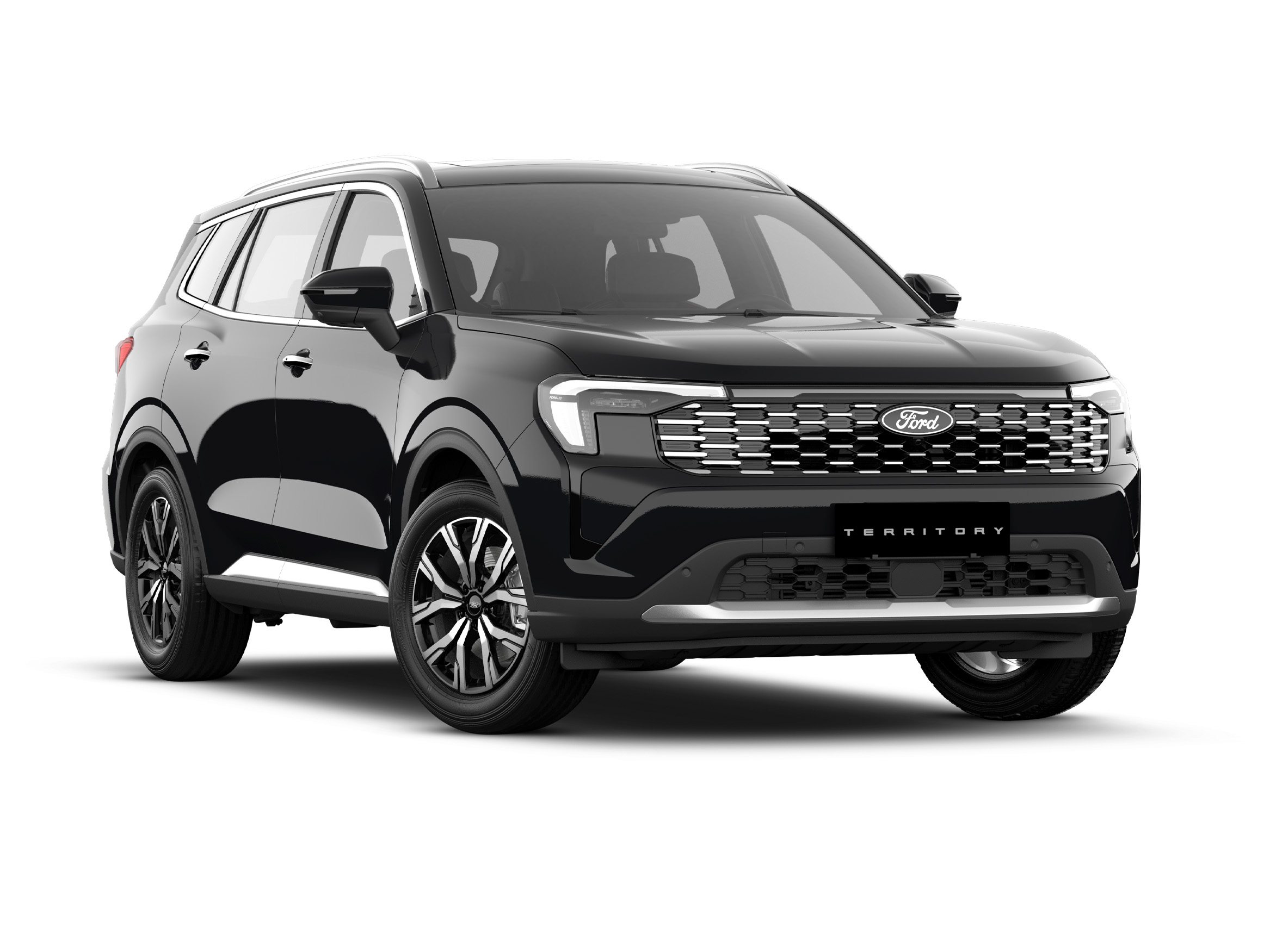 Ford Territory Titanium màu đen mới