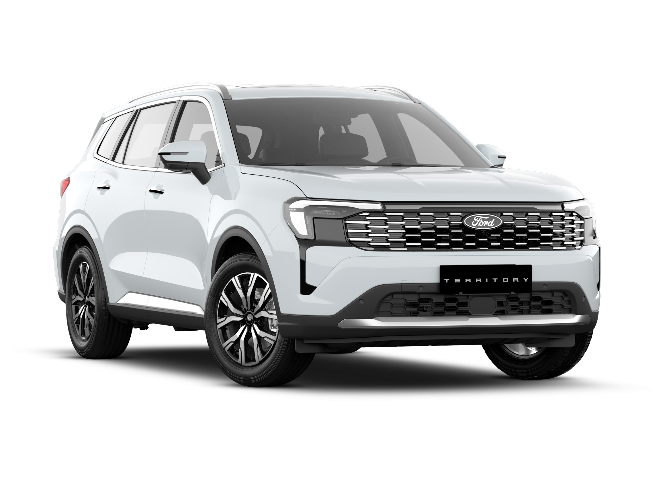 Ford Territory Titanium màu trắng mới