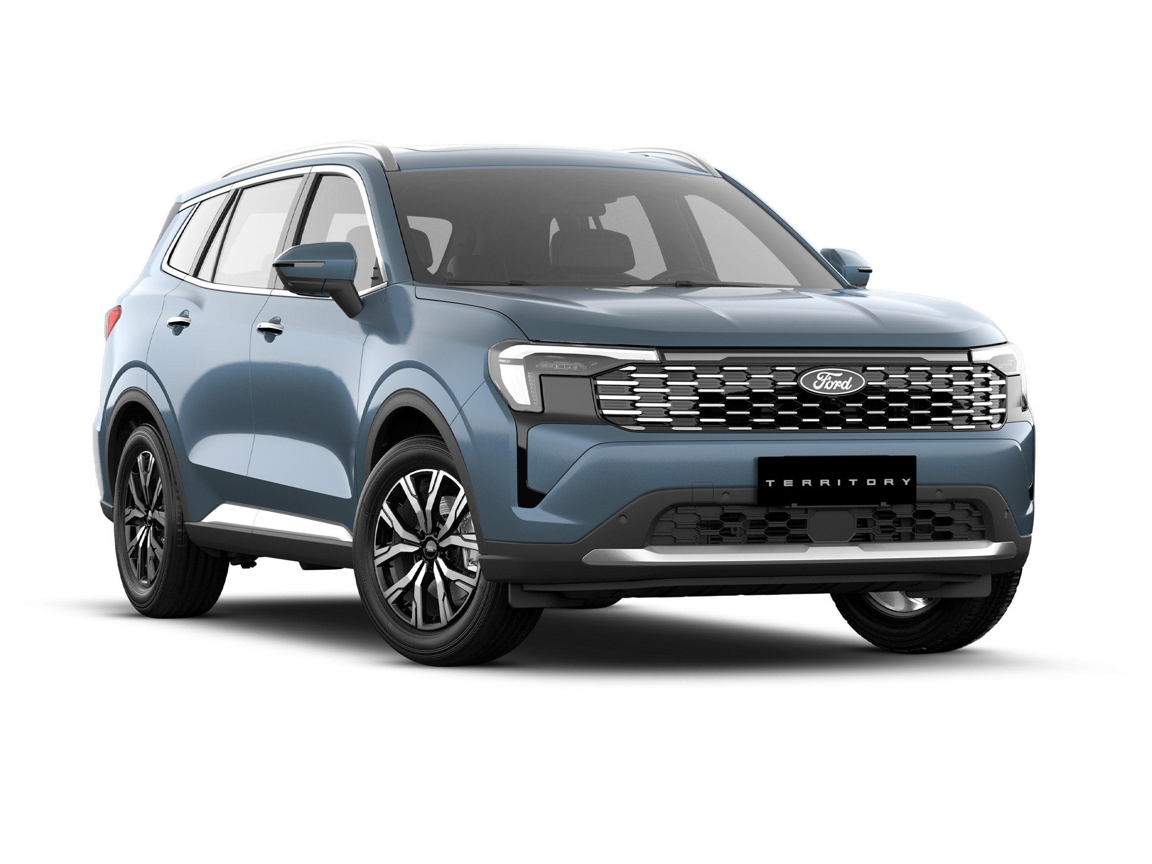 Ford Territory Titanium màu xanh mới