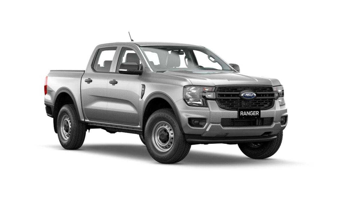 xe Ford ranger XL thế hệ mới màu bạc