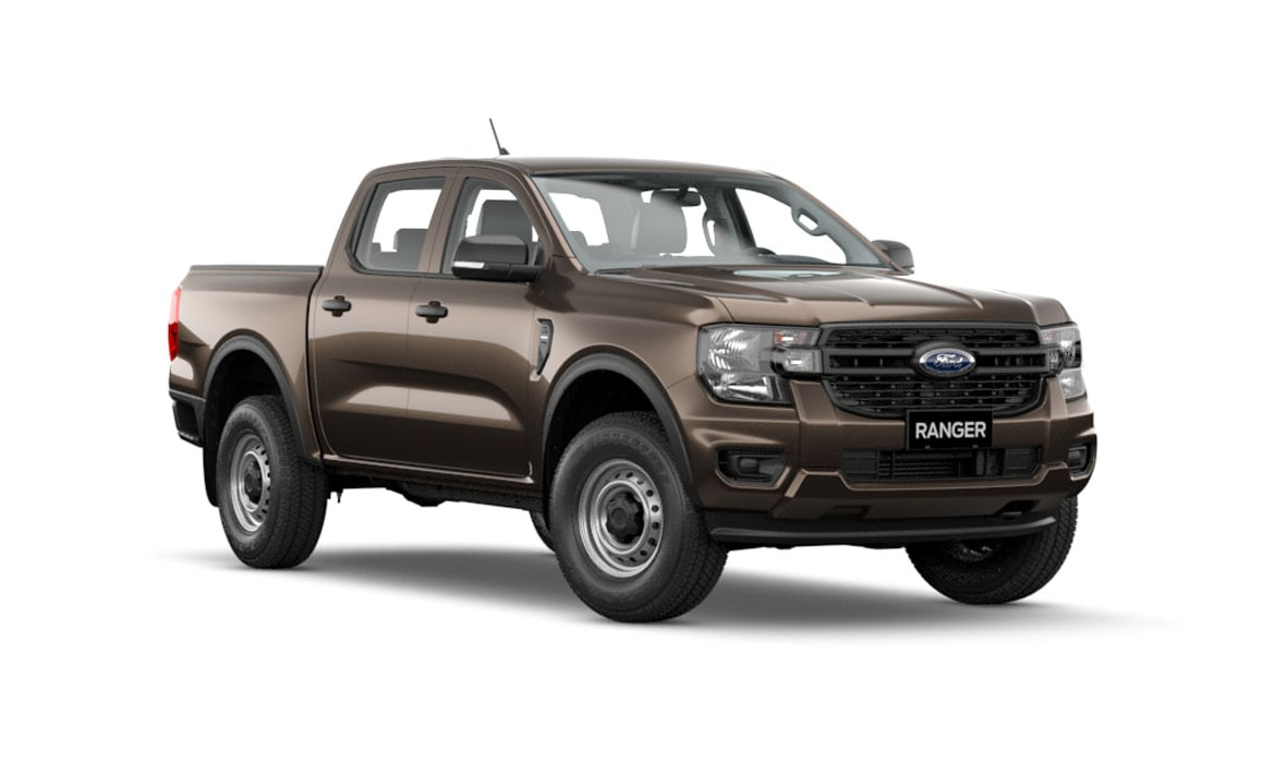 xe Ford ranger XL thế hệ mới màu nâu