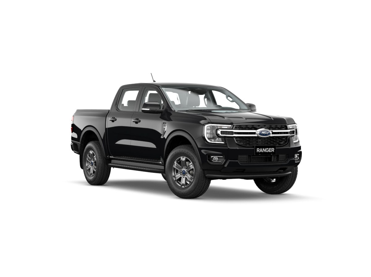 xe ford ranger XLT màu đen
