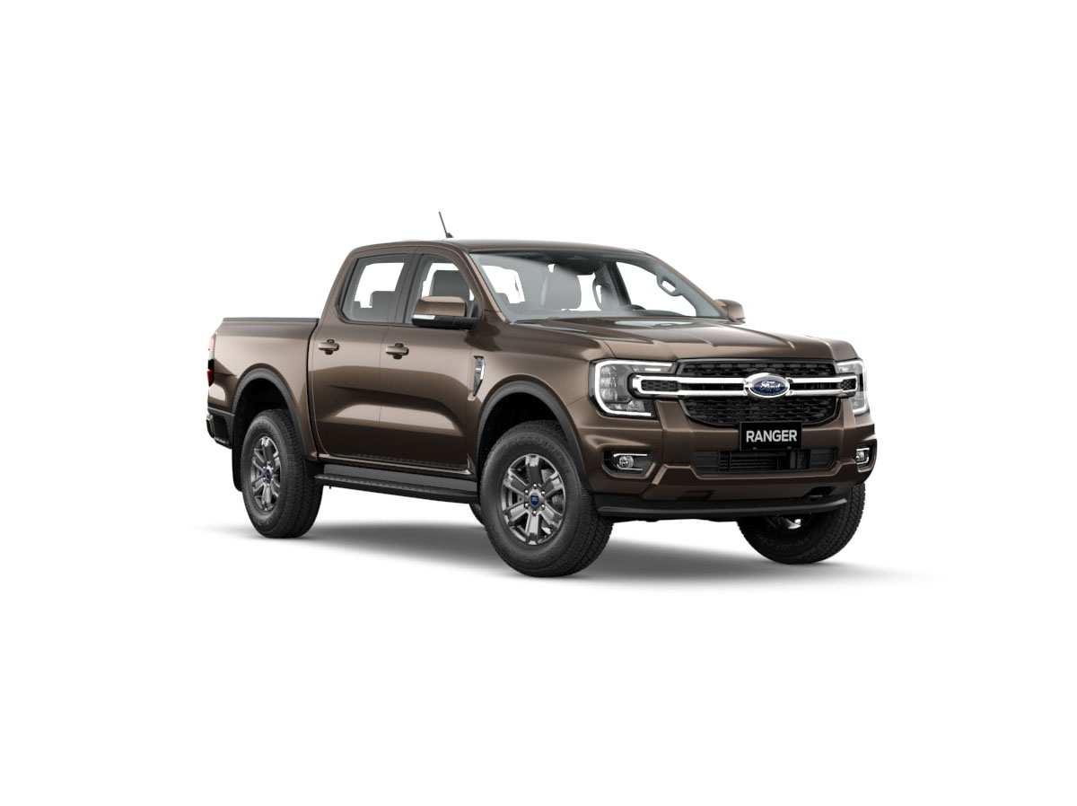 xe ford ranger XLT màu nâu