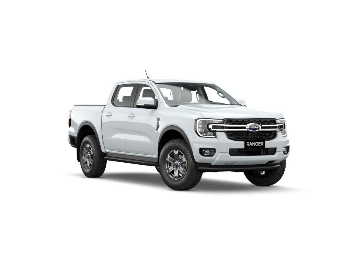 xe ford ranger XLT màu trắng