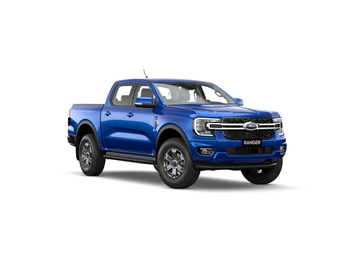 xe ford ranger XLT màu xanh