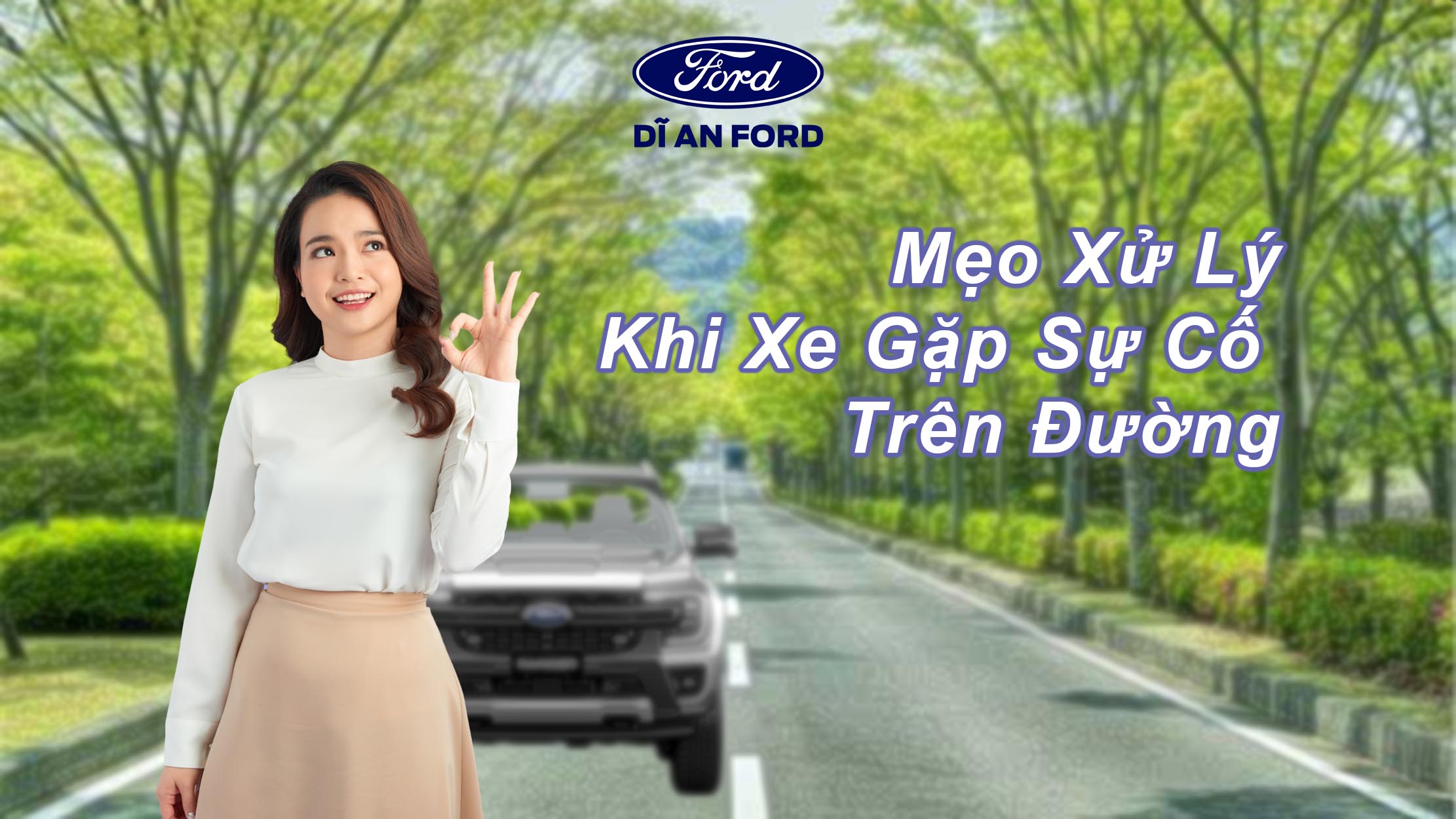 Xe gặp sự cố trên đường