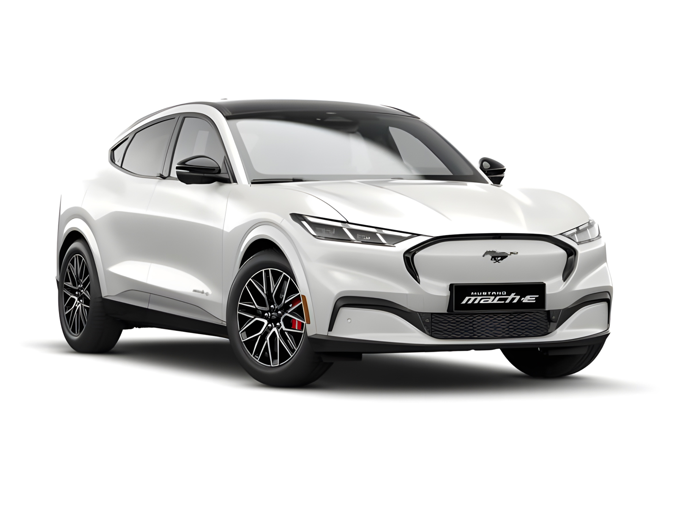 Ford Mustang Mach E màu trắng