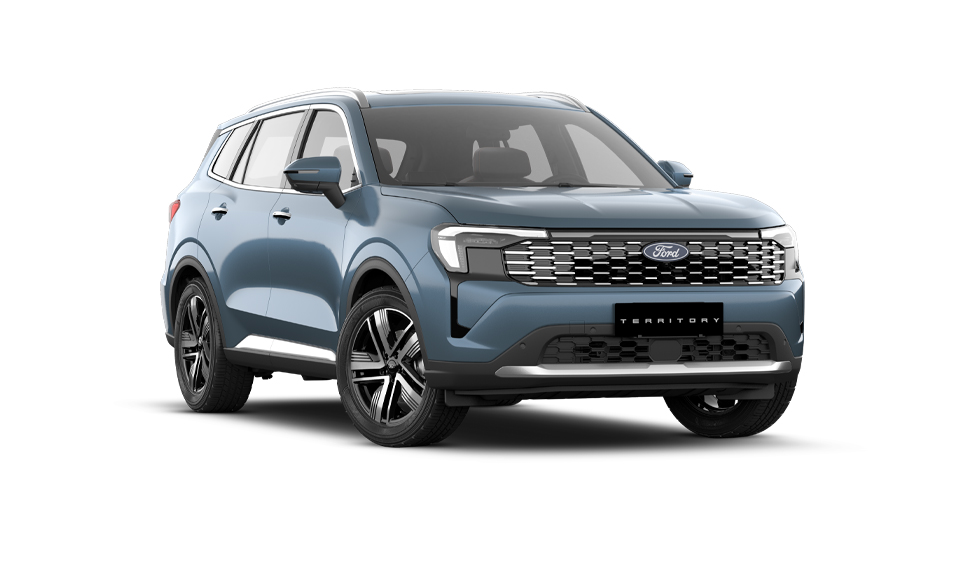 Ford Territory Titanium X menu