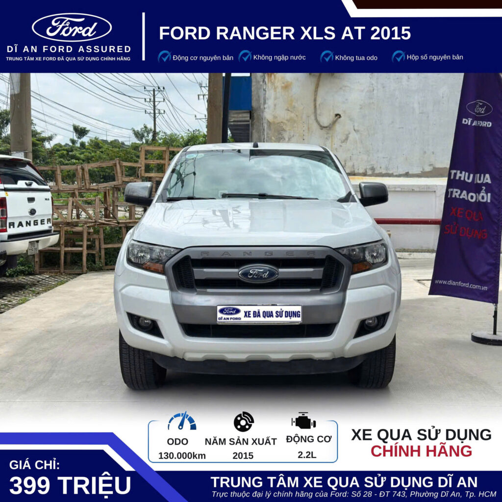 Xe Ford Cũ, Xe Qua Sử Dụng - Ford Dĩ An xe ford ranger cũ cập nhật 1