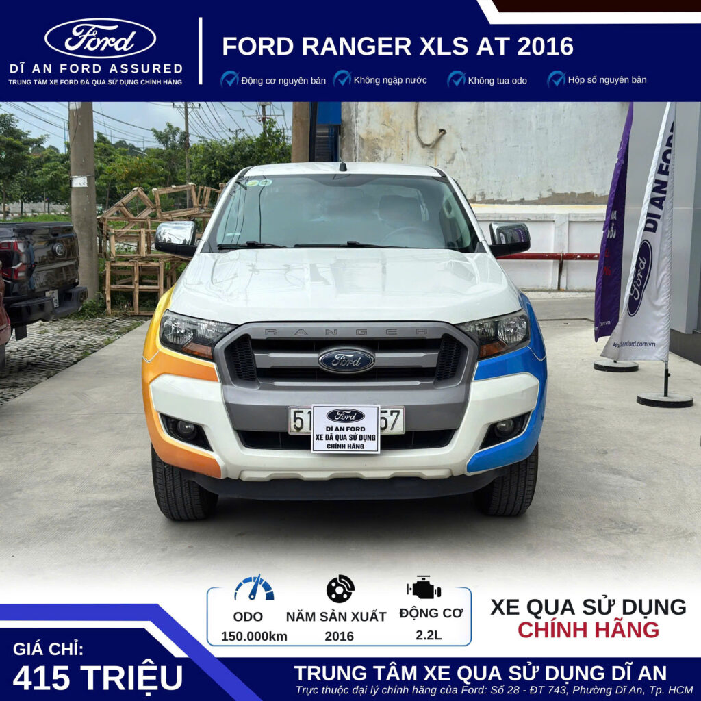 Xe Ford Cũ, Xe Qua Sử Dụng - Ford Dĩ An xe ford ranger cũ cập nhật 3